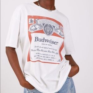 Junk Food Tees Budweiser Tee Shirt